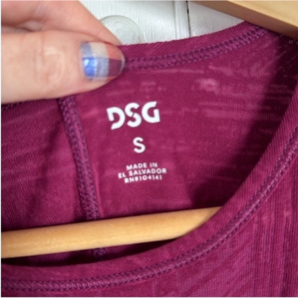 DSG Tank Top Dark Pink Size S - Picture 4 of 6
